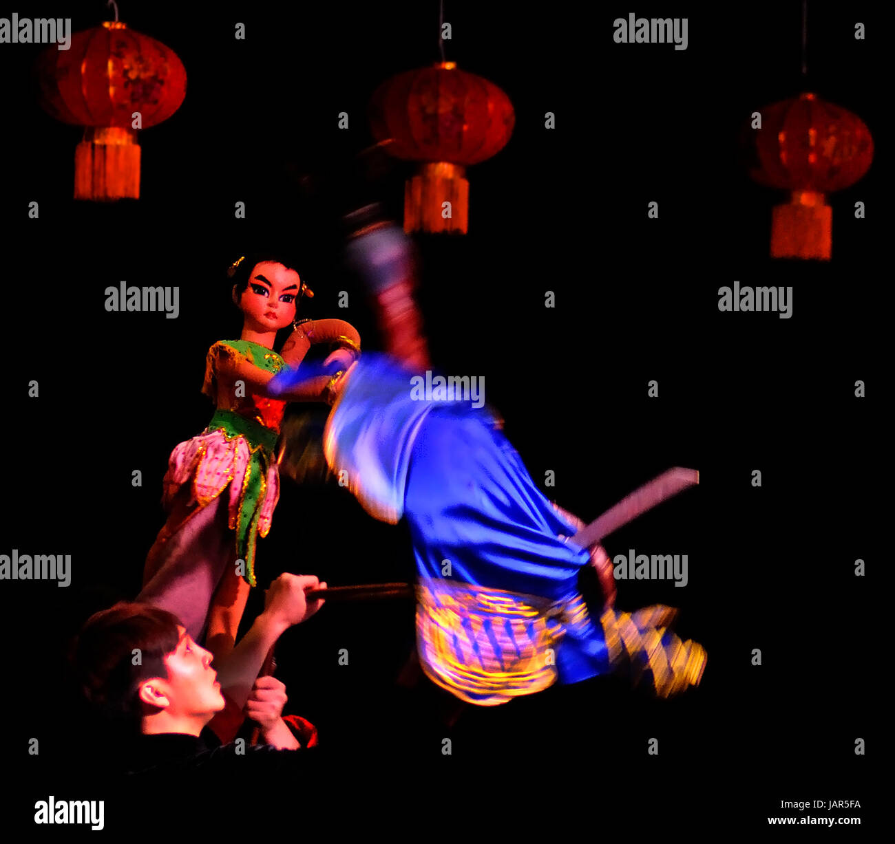 Guangzhou Chinese Puppet Show Stock Photo - Alamy
