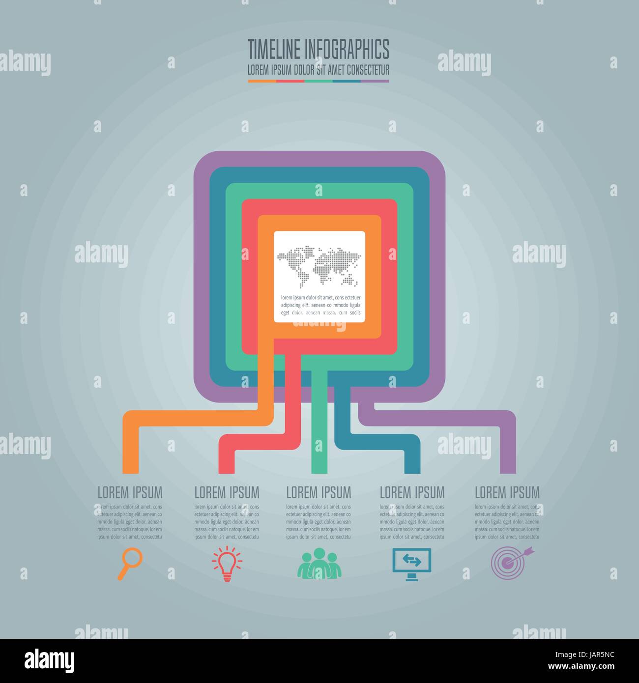 Creative concept for infographic. Timeline infographic design vector ...