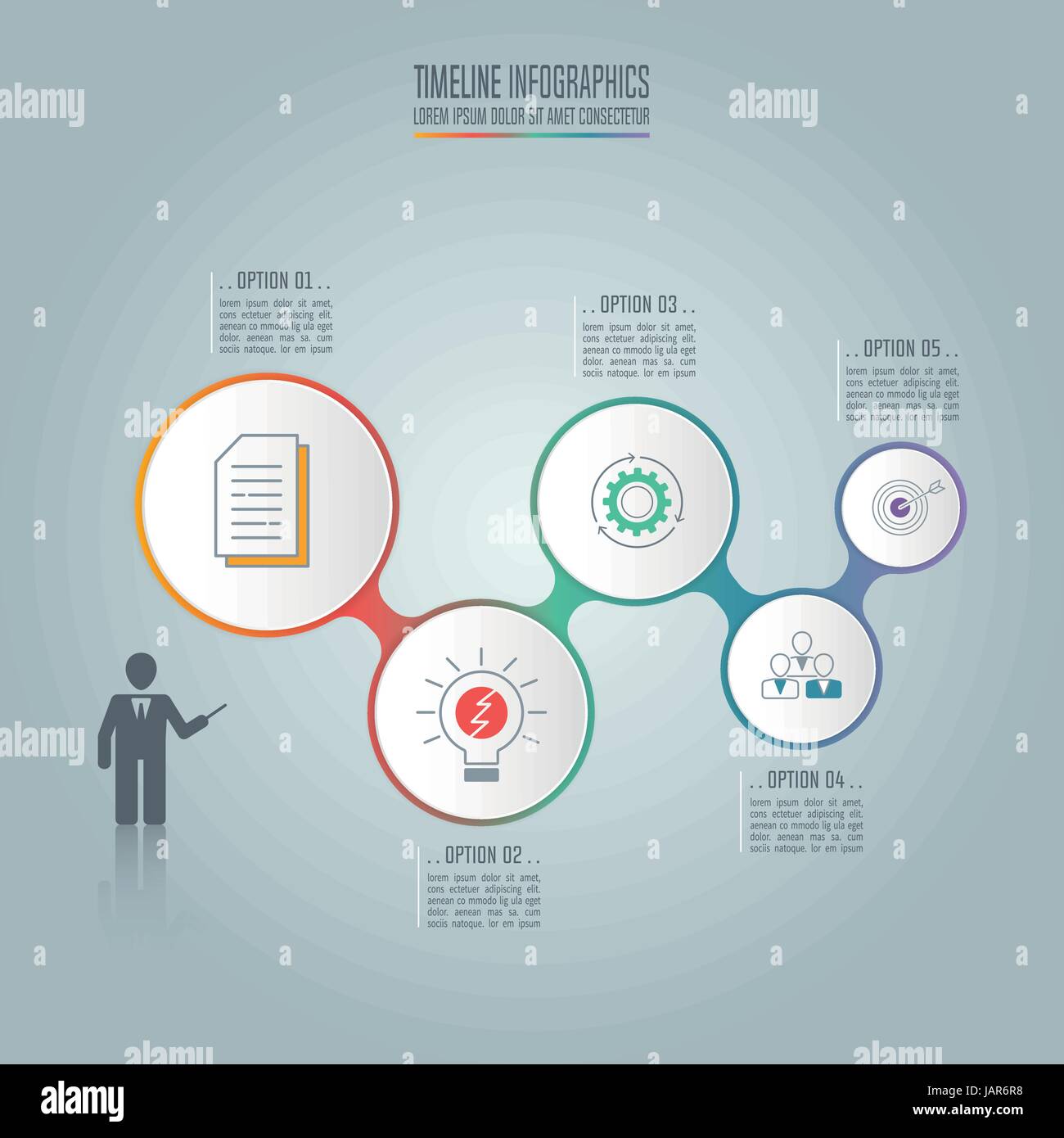 Creative concept for infographic. Timeline infographic design vector ...