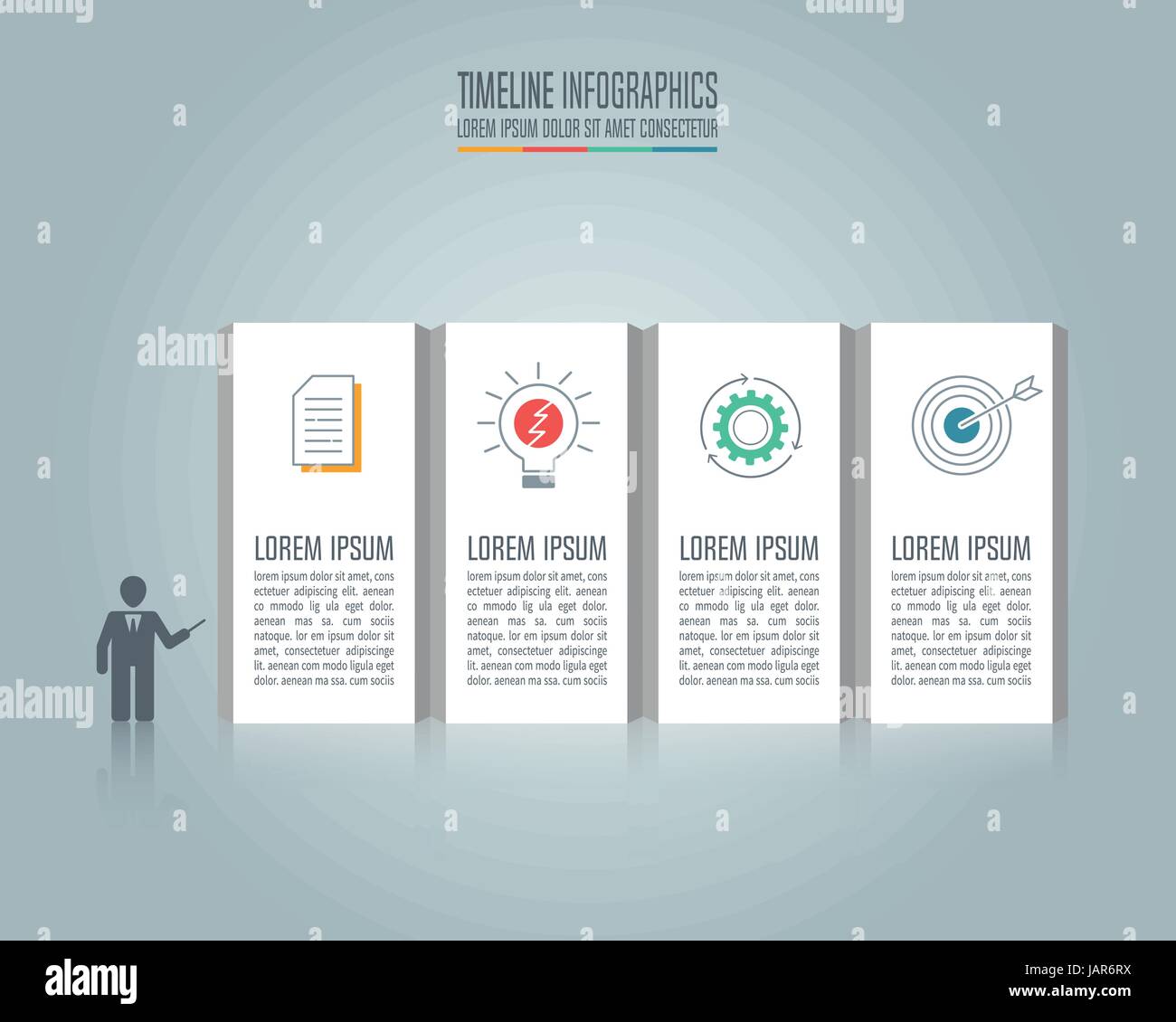 Creative concept for infographic. Timeline infographic design vector ...