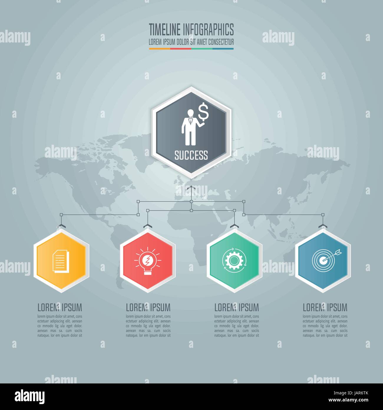 Creative concept for infographic. Timeline infographic design vector ...