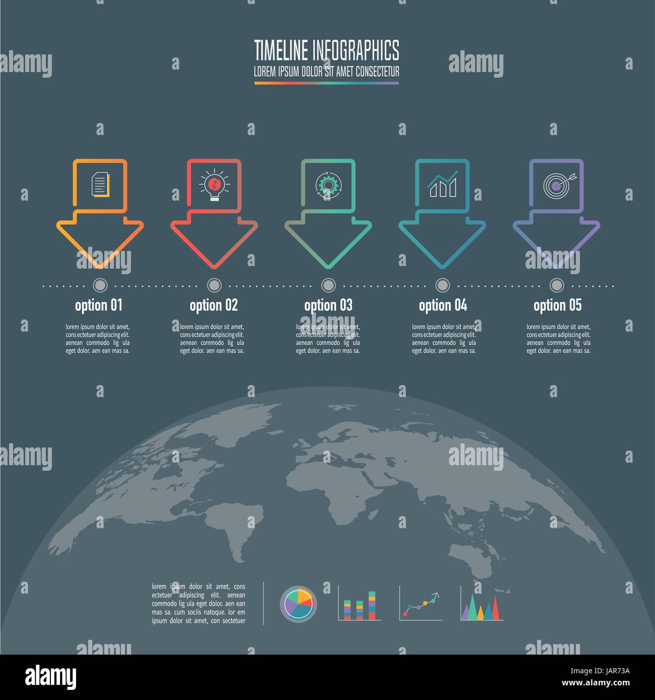 Creative concept for infographic. Timeline infographic design vector ...