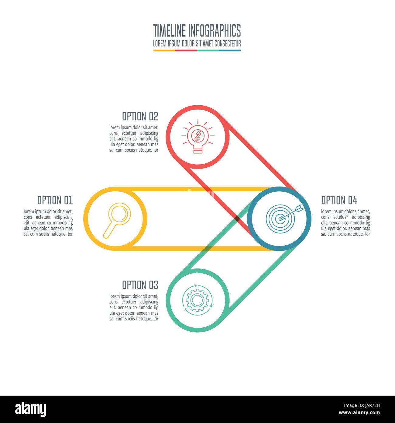 Creative concept for infographic. Timeline infographic design vector ...
