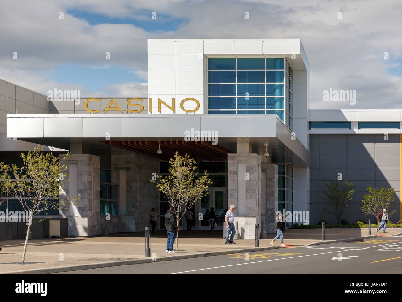 SCHENECTADY, NEW YORK, JUNE 3, 2017: Rivers Casino has recently opened here. The state hopes it will inject some much-needed economic activity to the  Stock Photo