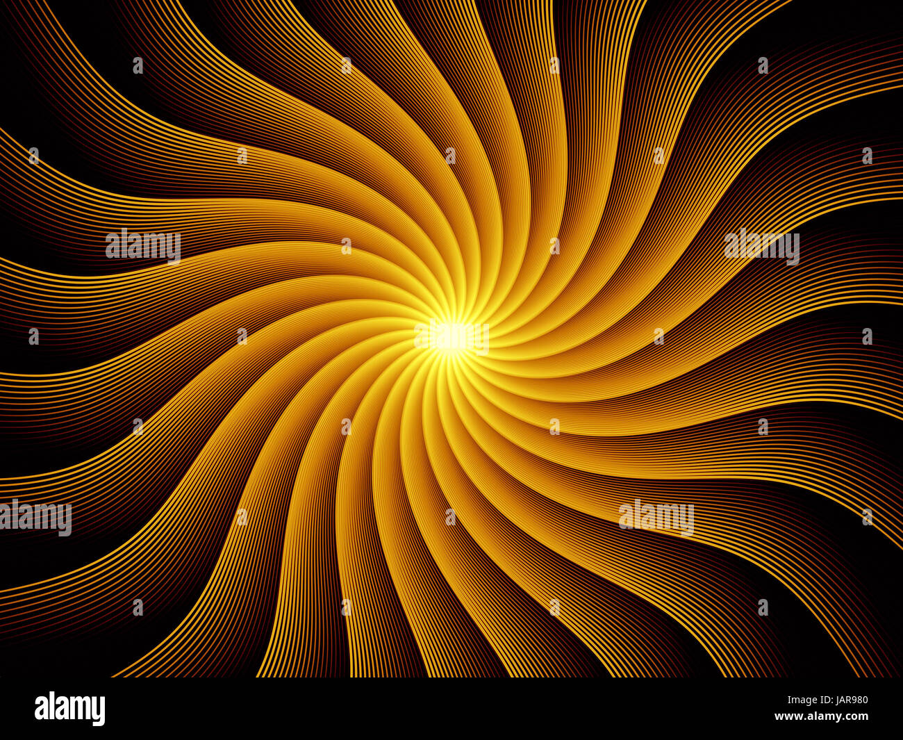Fractal Burst series. Interplay of fractal radial burst pattern on the ...