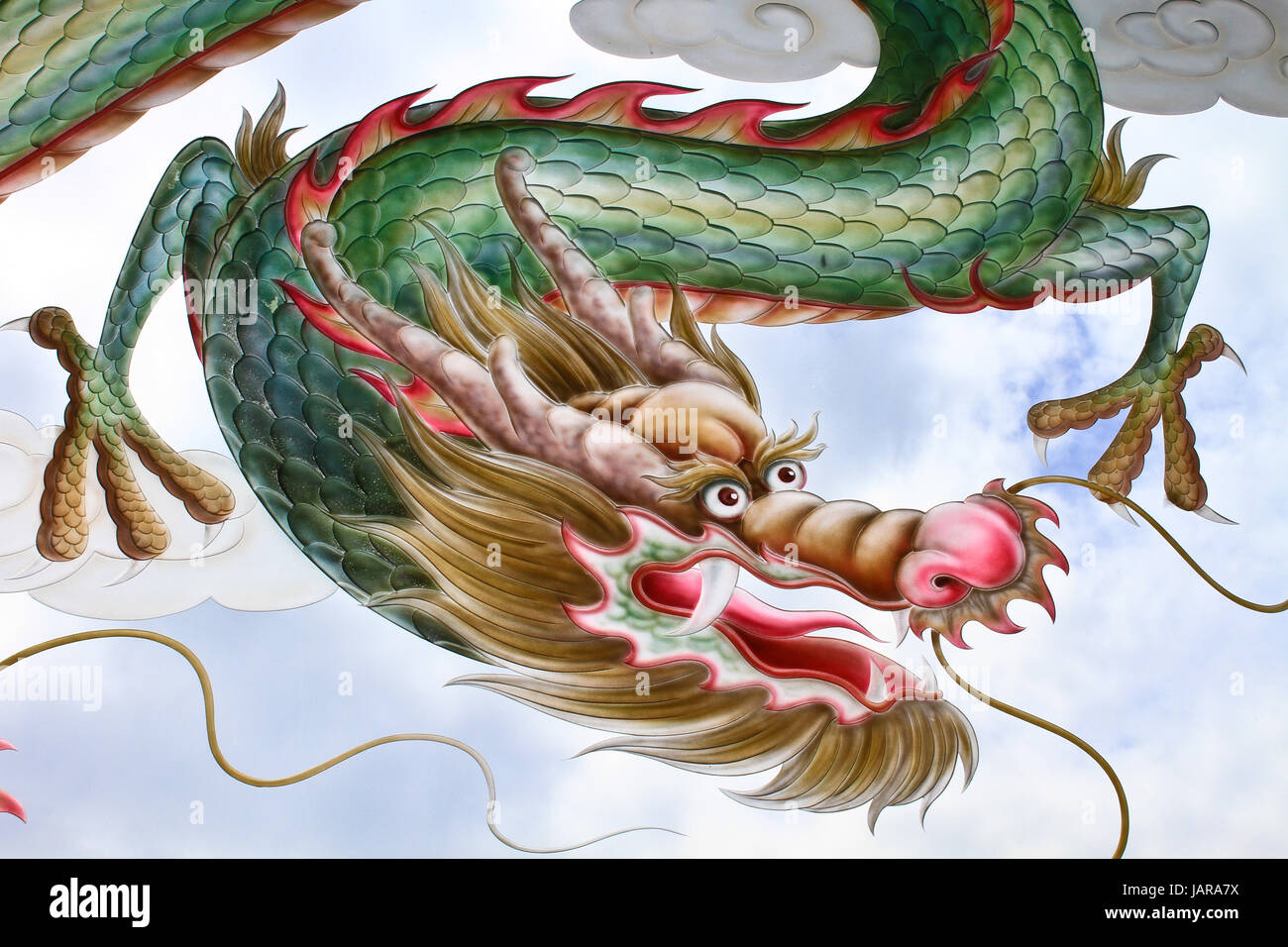 Chinese Dragon Painting High Resolution Stock Photography and Images ...