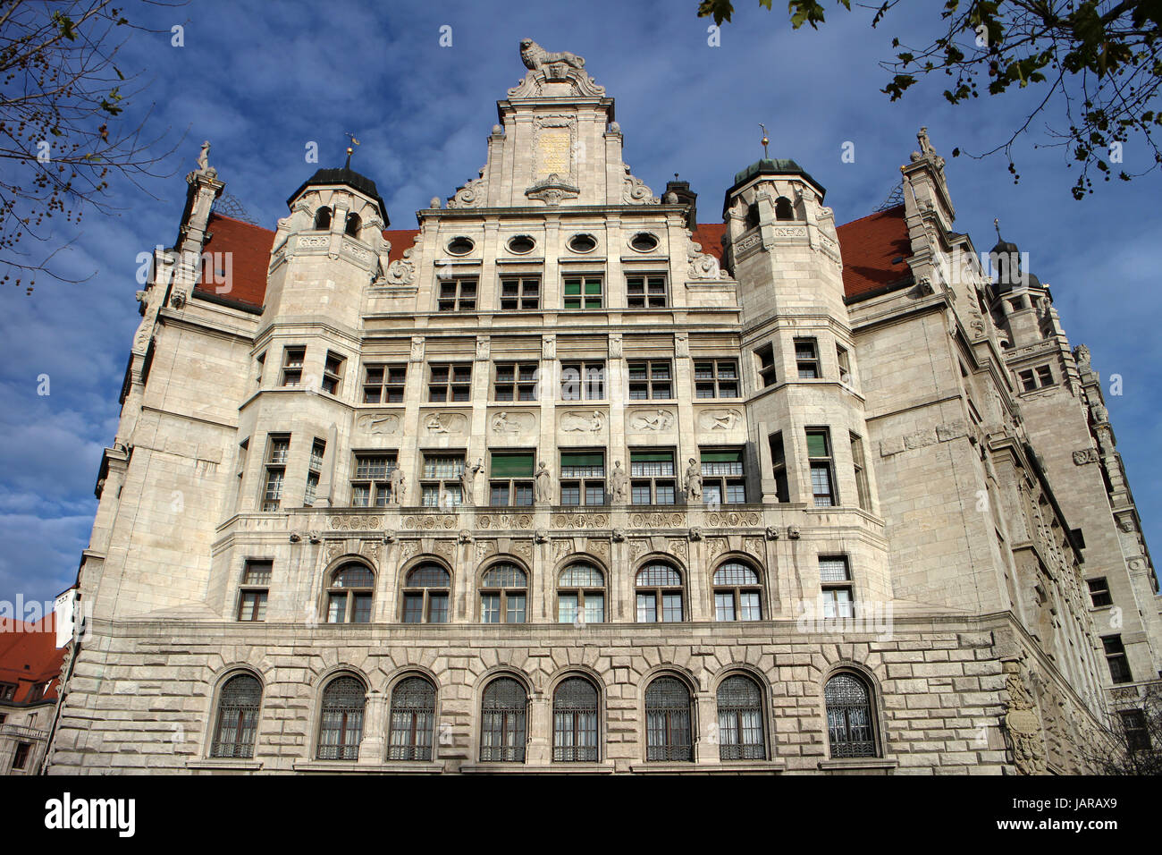 new town hall in leipzig Stock Photo Alamy