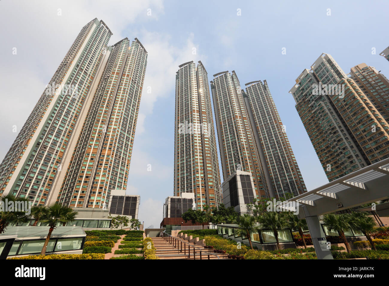 Highrise apartment buildings in Hong Kong, China Stock Photo - Alamy