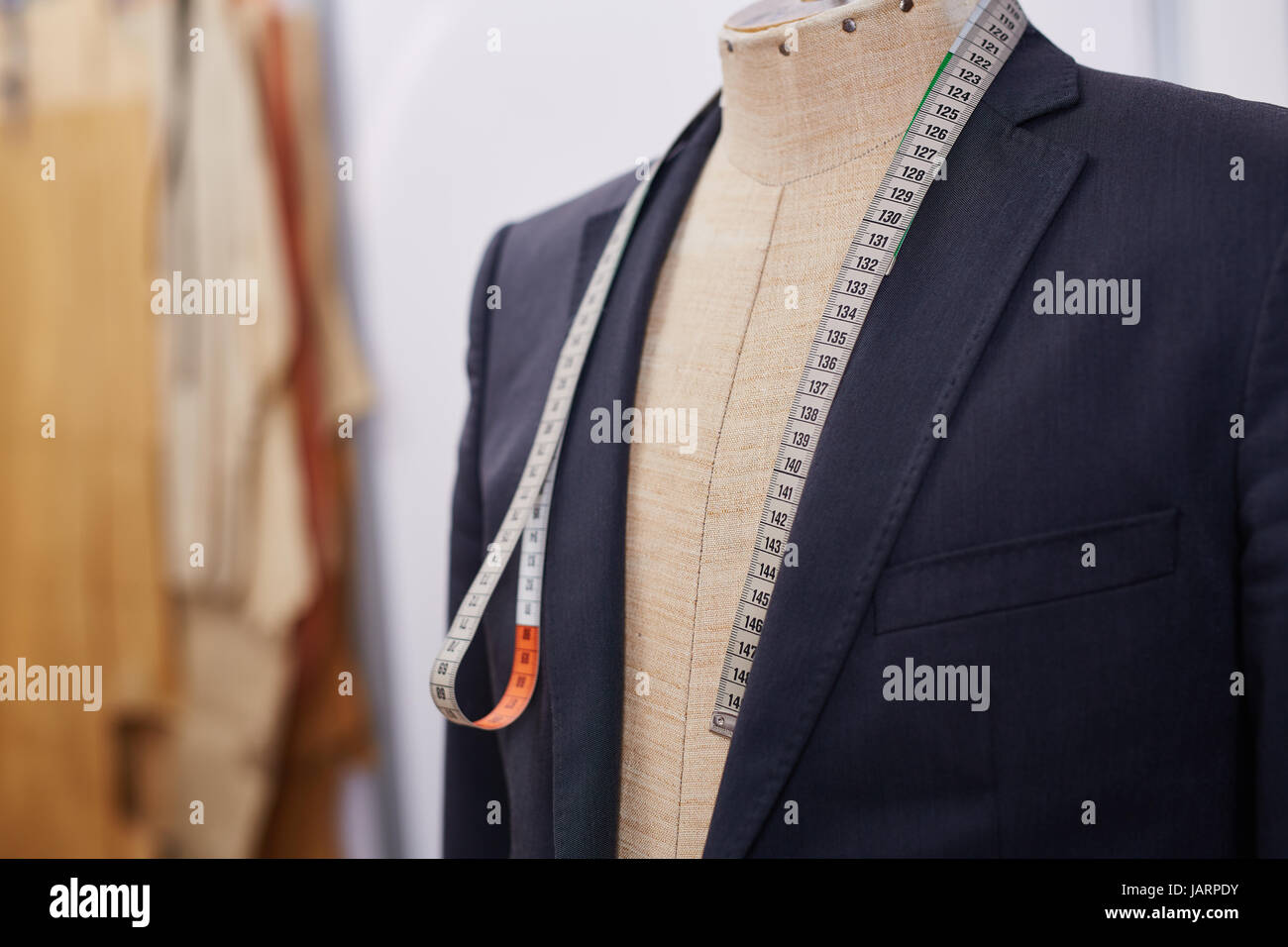 Custom Garments in Atelier Studio Stock Photo