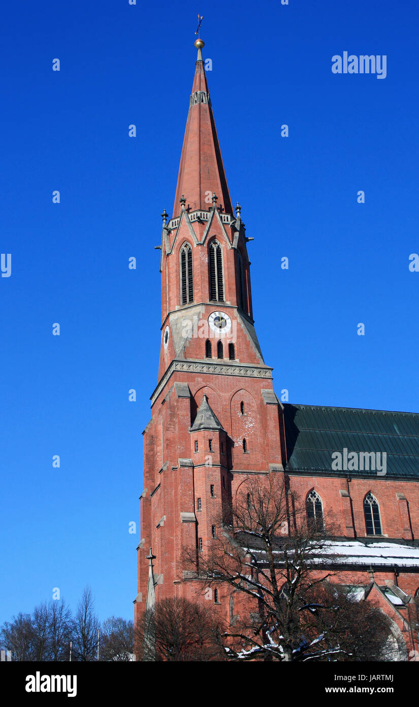 cathedral of the bavarian forest Stock Photo