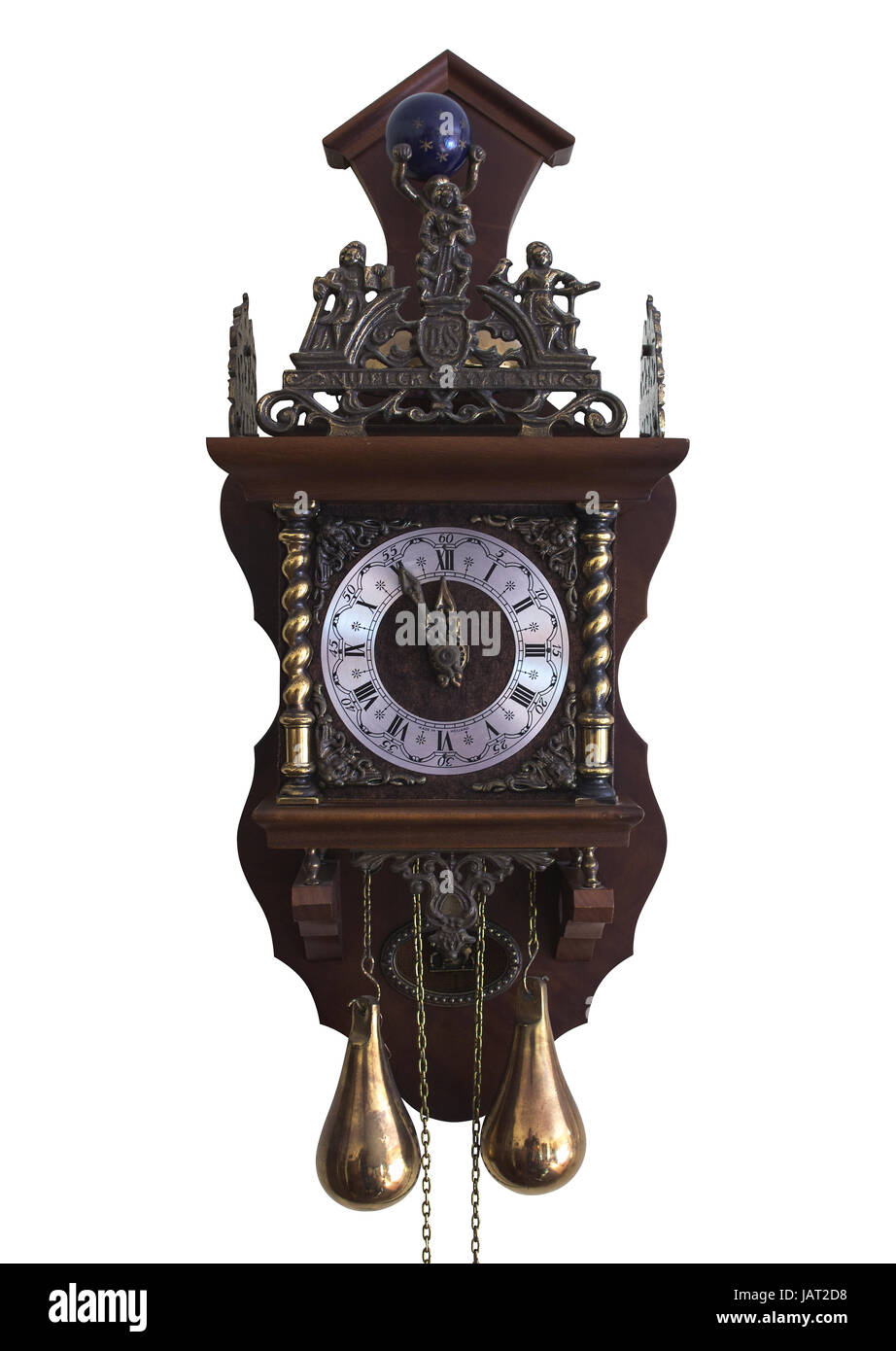 The Picture Shows A Pendulum Clock Stock Photo Alamy