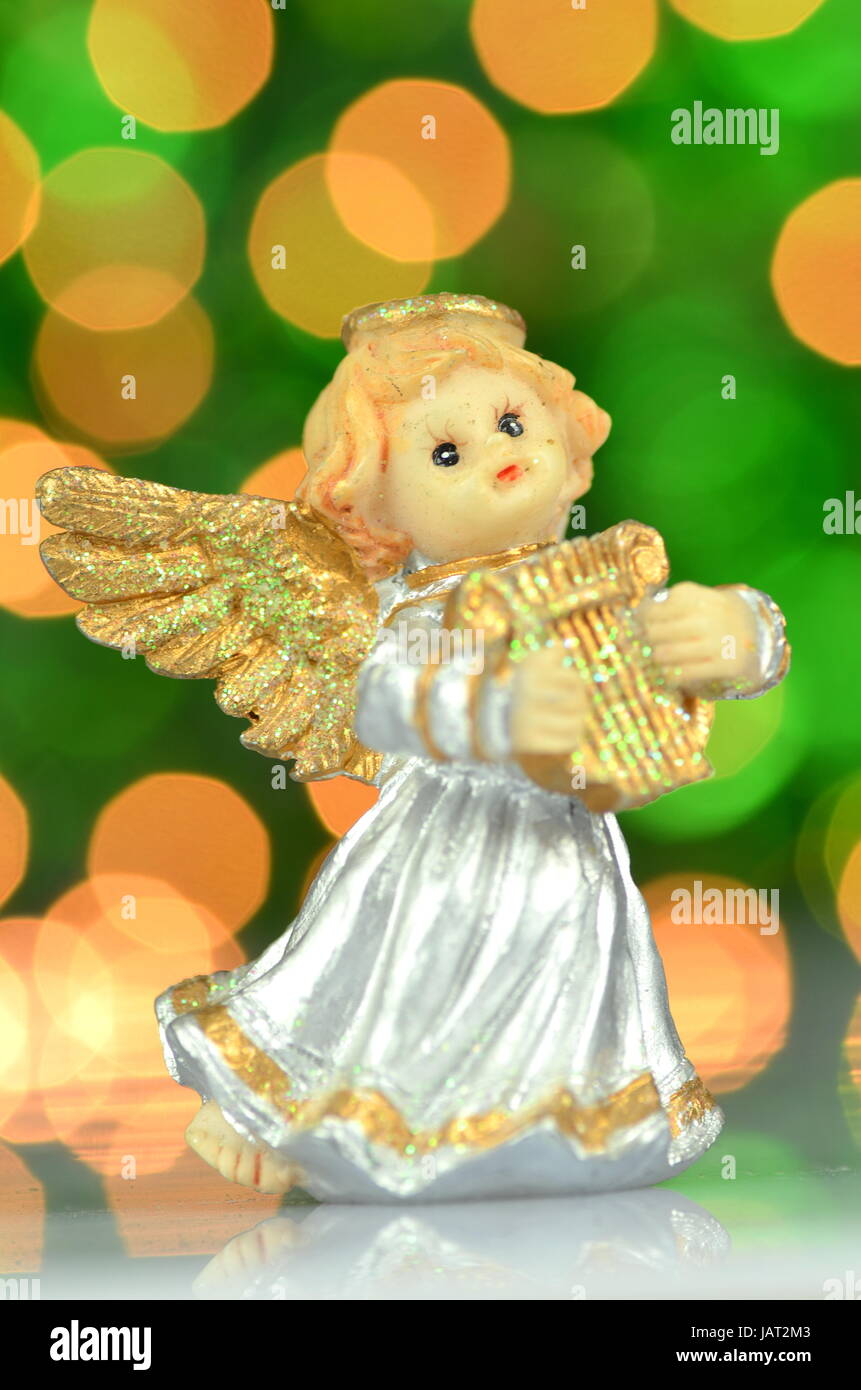 Angel play harp hires stock photography and images Alamy