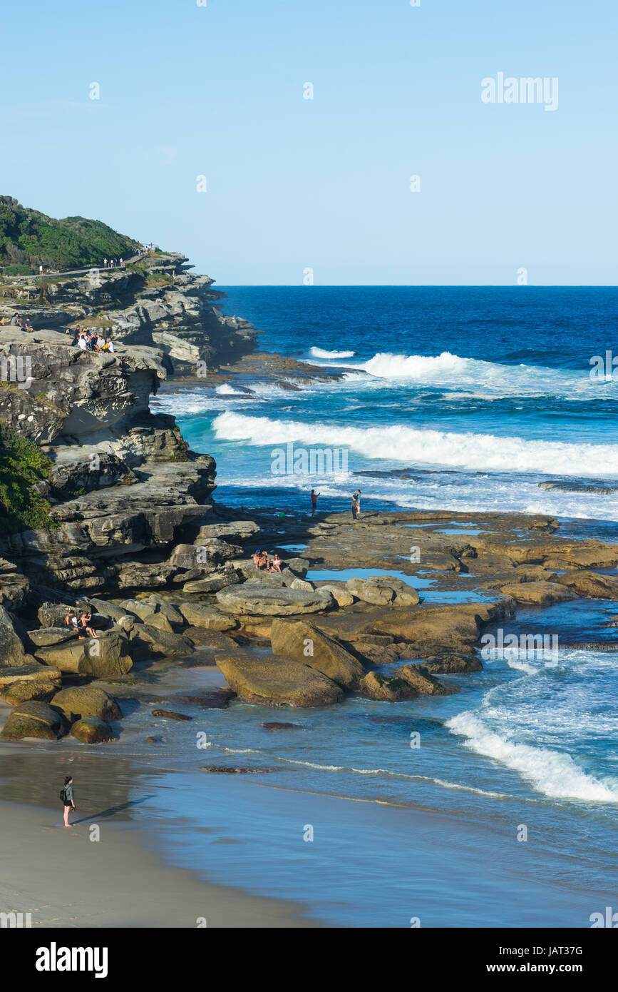 Tamarama beach, Sydney Northern suburbs, New South Wales, Australia. Stock Photo