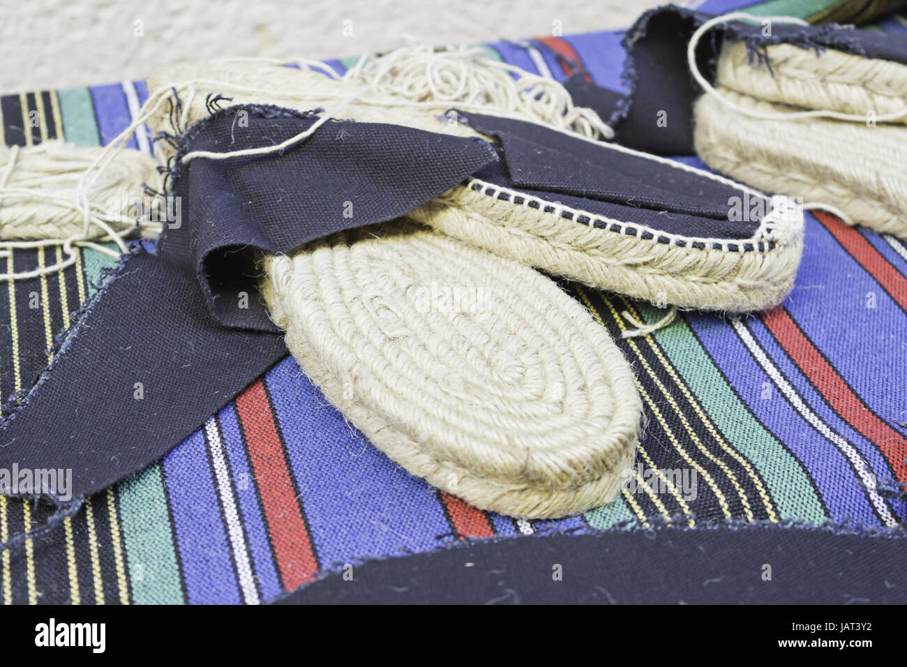 Rope soled deals shoes