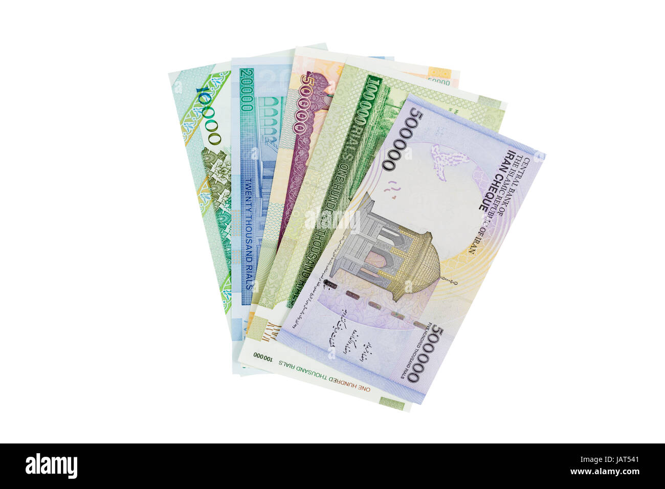 iranian-banknotes-in-various-denominations-stock-photo-alamy