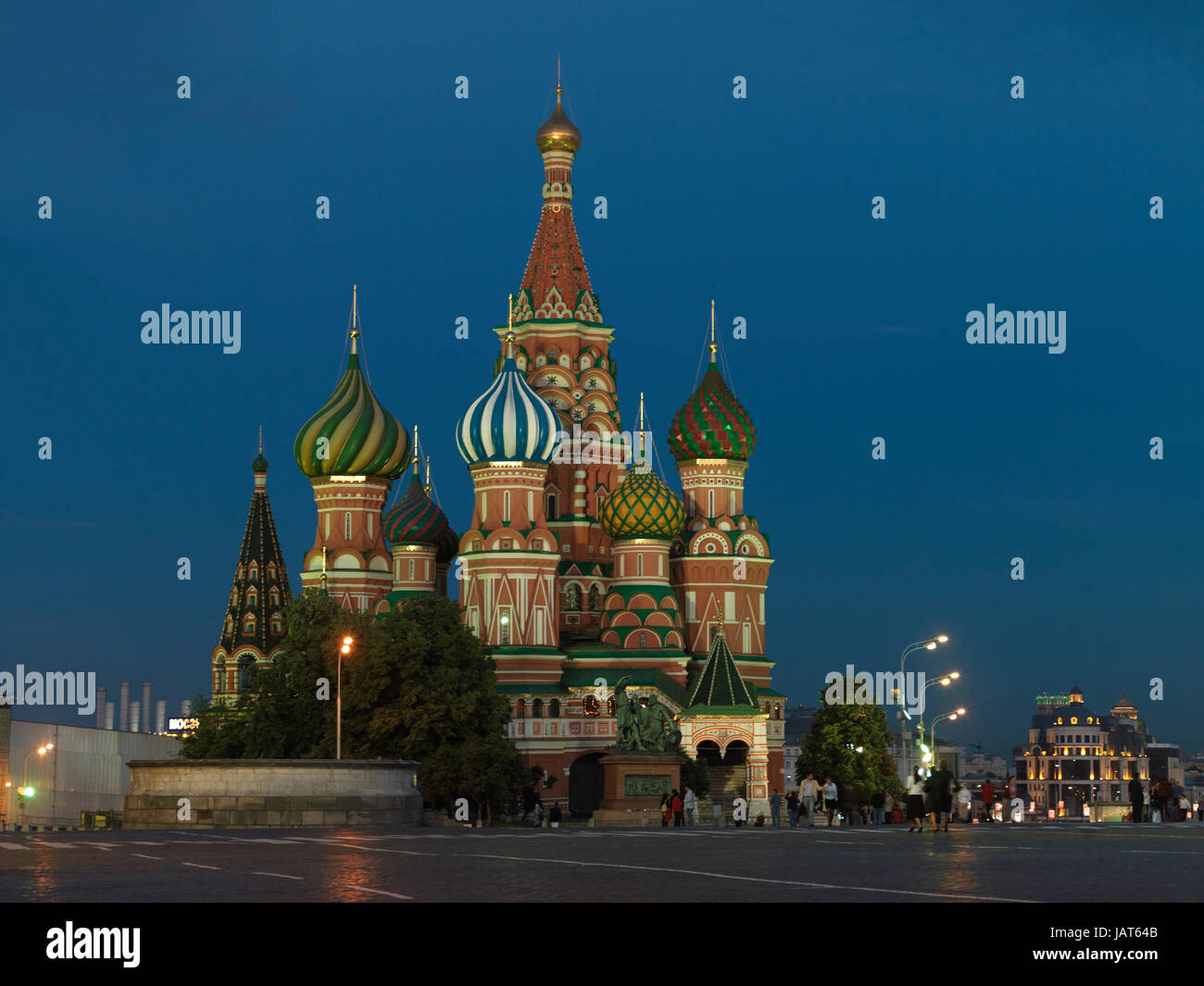 Cathedral of the Intersession, or Cathedral of Vasily the Blessed, Red Square, Moscow, Russia, Europe Stock Photo