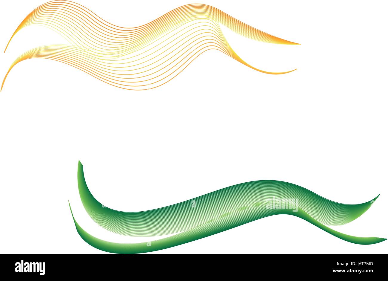 Isolated Indian flag Stock Vector Image & Art - Alamy