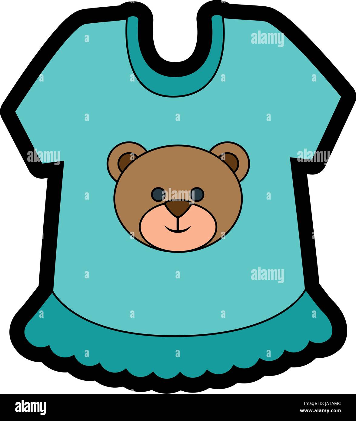 cute baby clothes Stock Vector Image & Art - Alamy