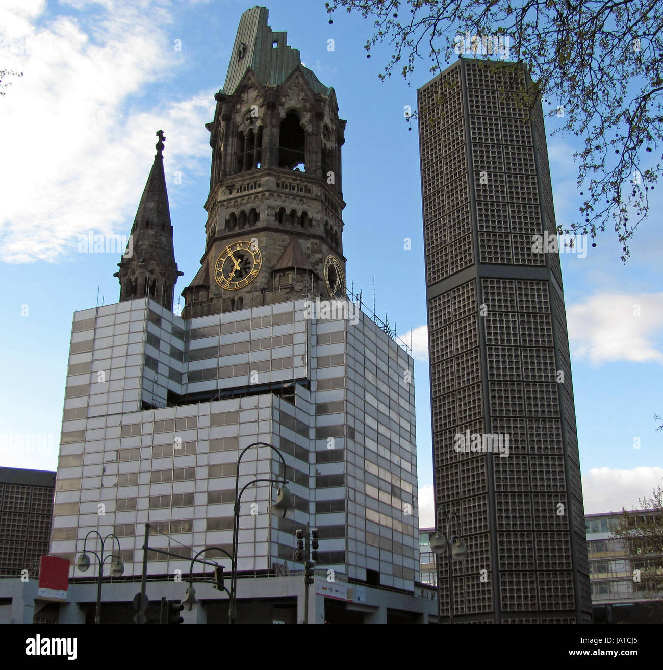 The Kaiser Wilhelm Memorial Church. Berlin, Germany Stock Photo - Alamy