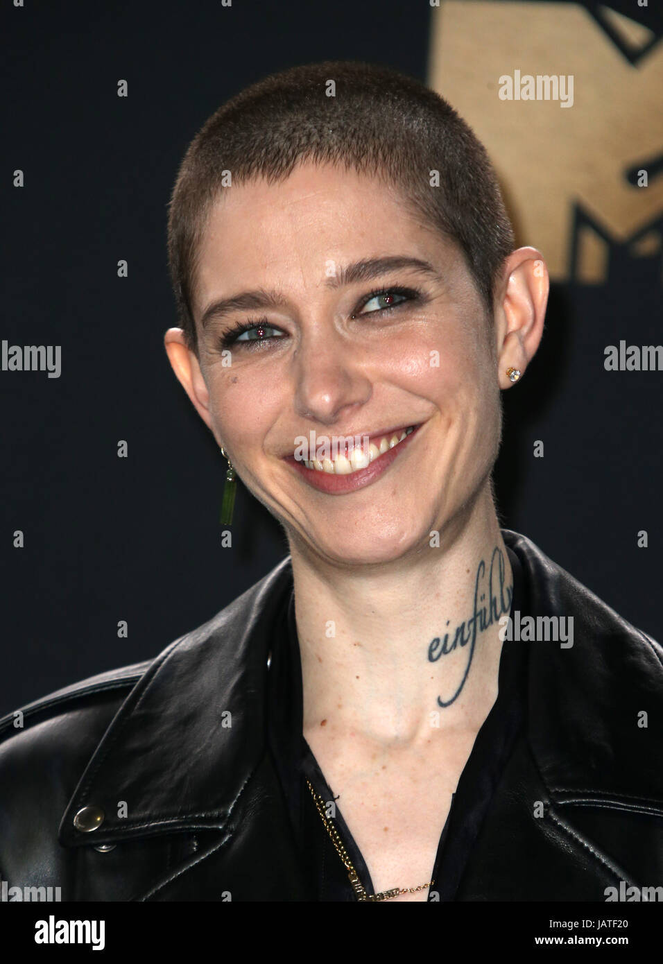 2017 MTV Movie And TV Awards  Featuring: Asia Kate Dillon Where: Pasadena, California, United States When: 07 May 2017 Credit: FayesVision/WENN.com Stock Photo