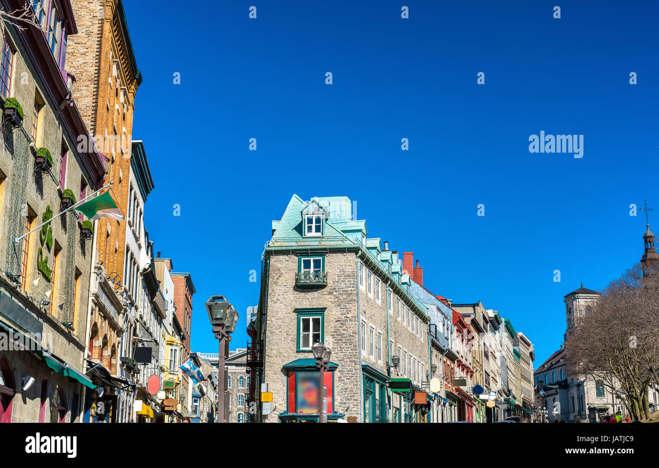 Old quebec city summer hires stock photography and images Alamy