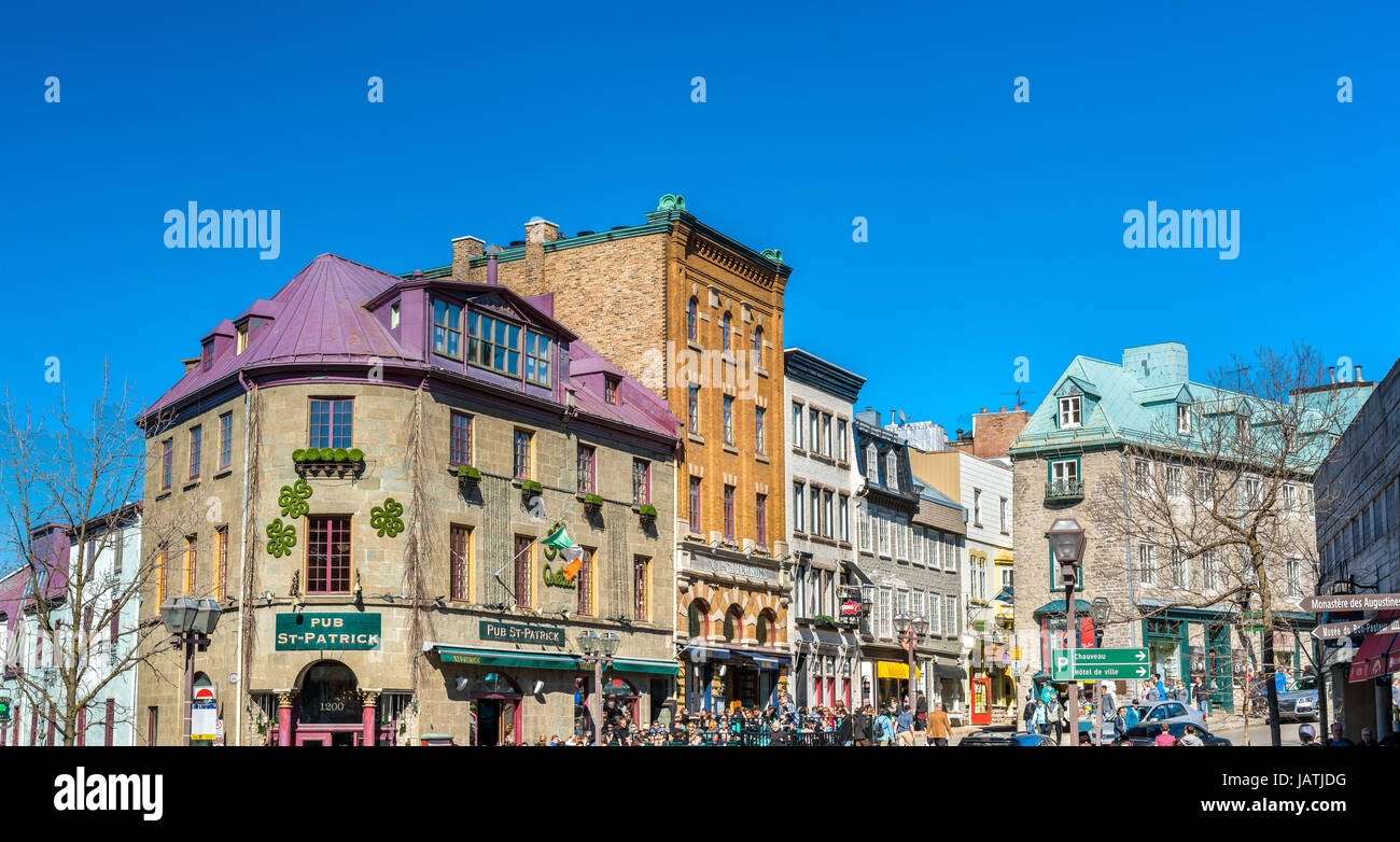 Old quebec city summer hires stock photography and images Alamy