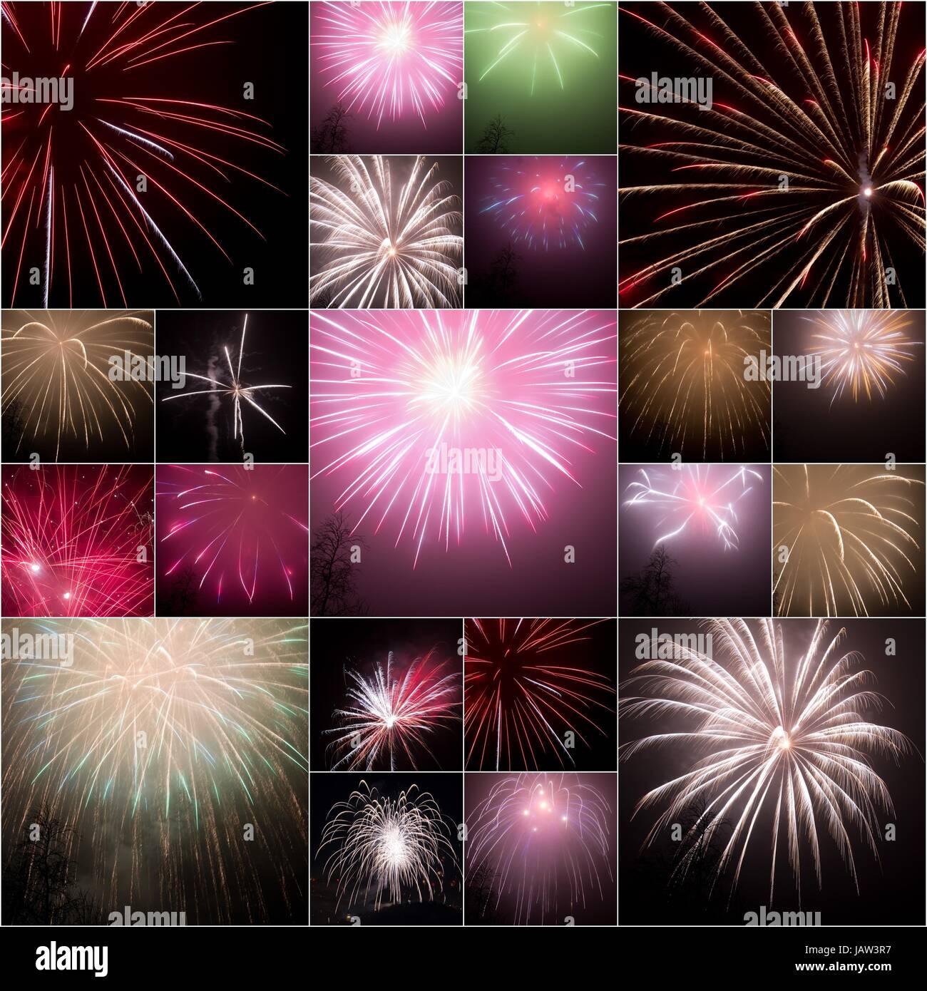 fireworks Stock Photo