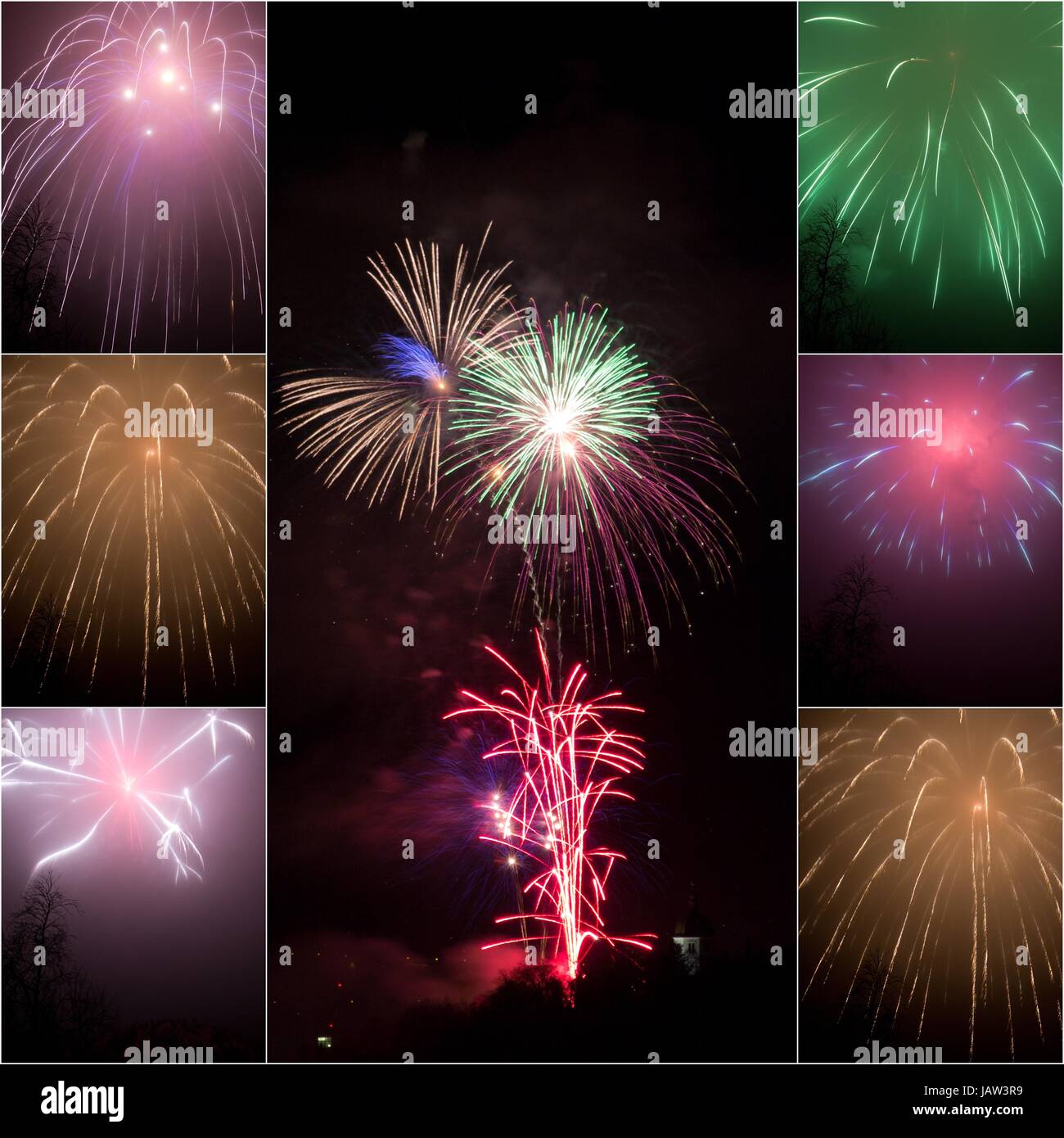 fireworks Stock Photo