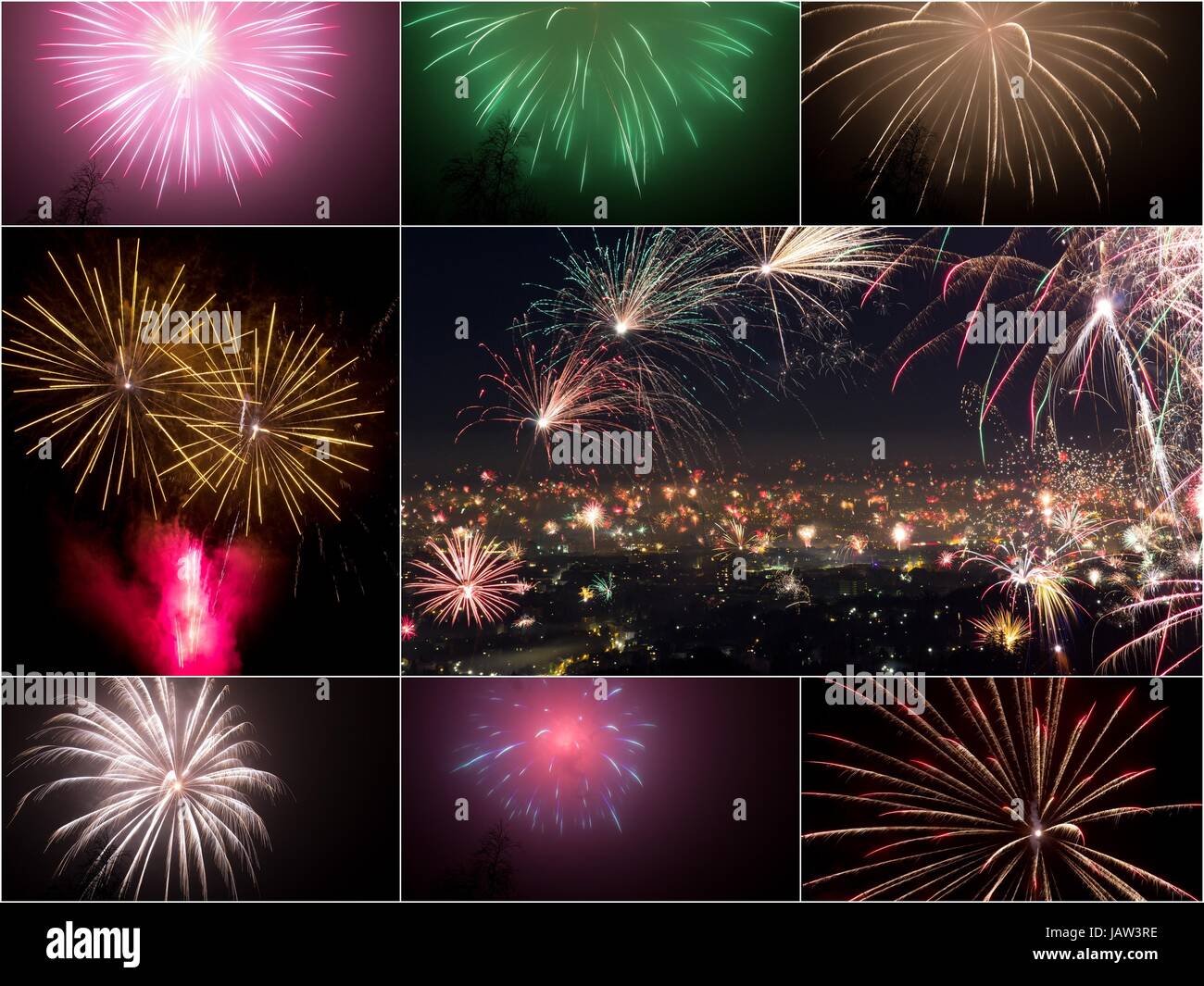 fireworks Stock Photo
