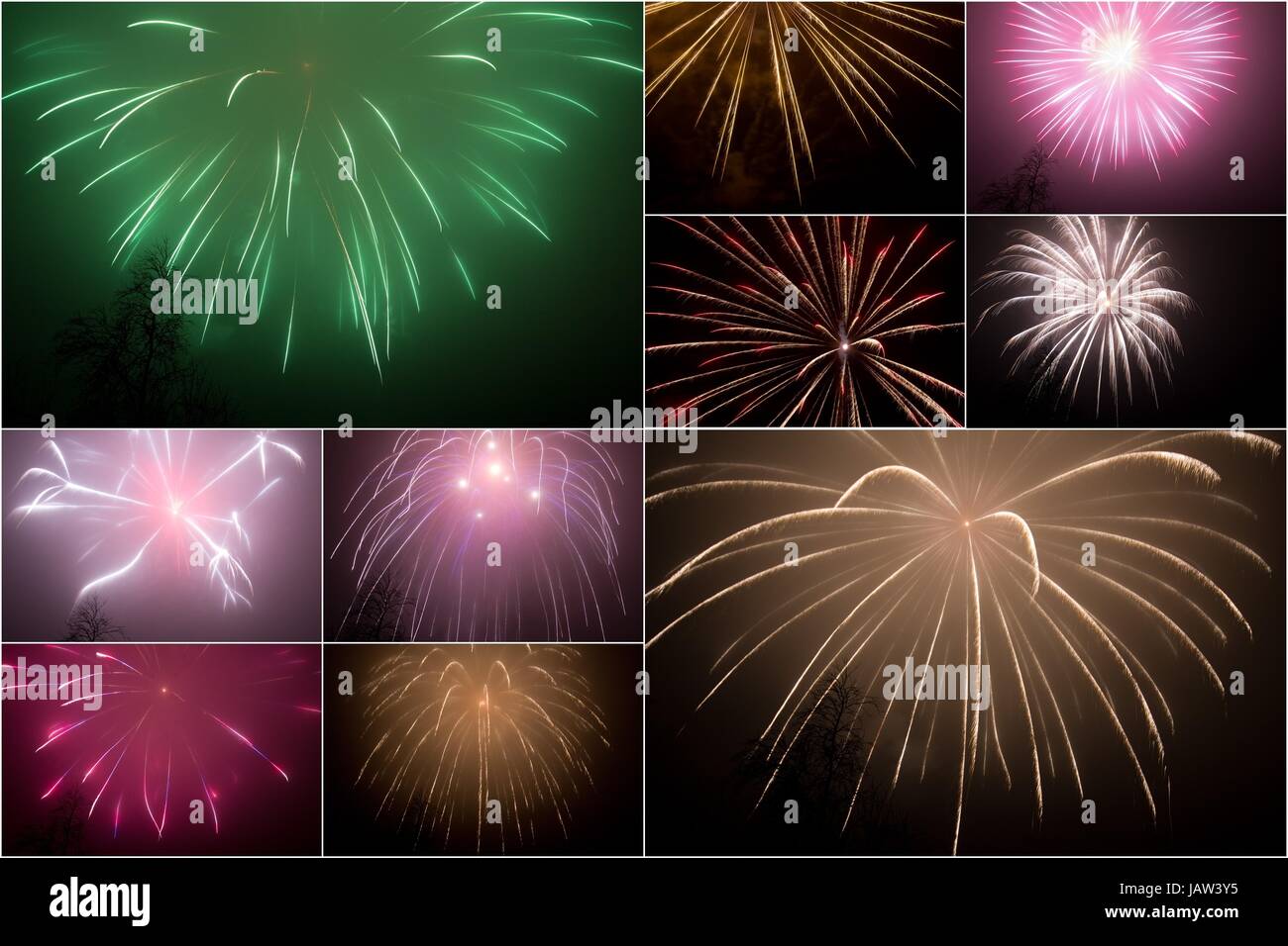 fireworks Stock Photo