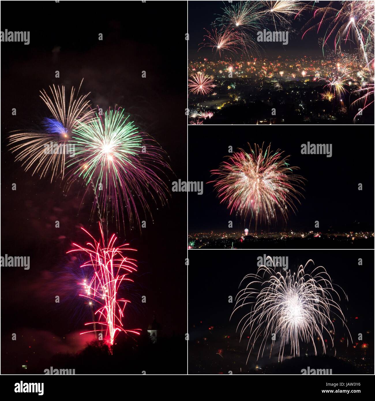 fireworks Stock Photo