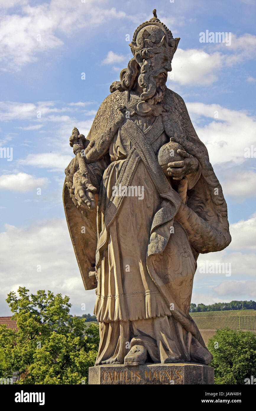 Emperor Charlemagne Statue High Resolution Stock Photography and Images ...