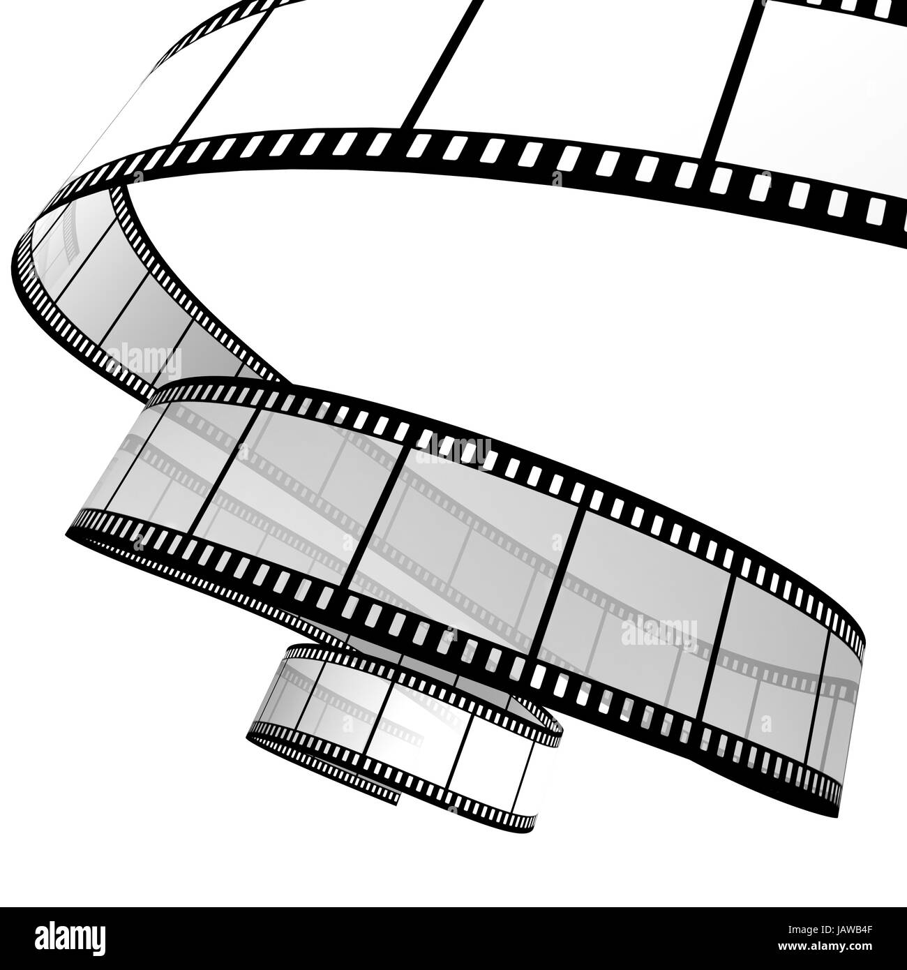 Negative cinema film strip Black and White Stock Photos & Images - Alamy