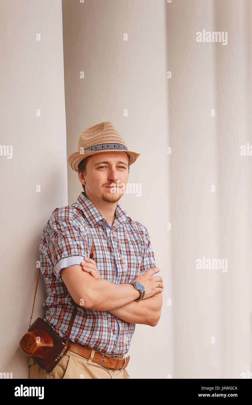 Very stylish in hat hi-res stock photography and images - Alamy