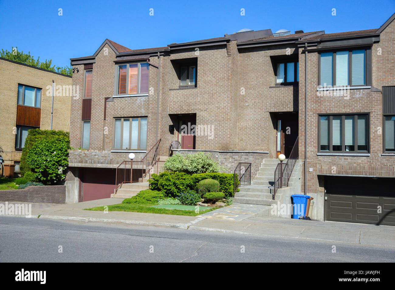 Expensive homes in Montreal, Canada Stock Photo Alamy