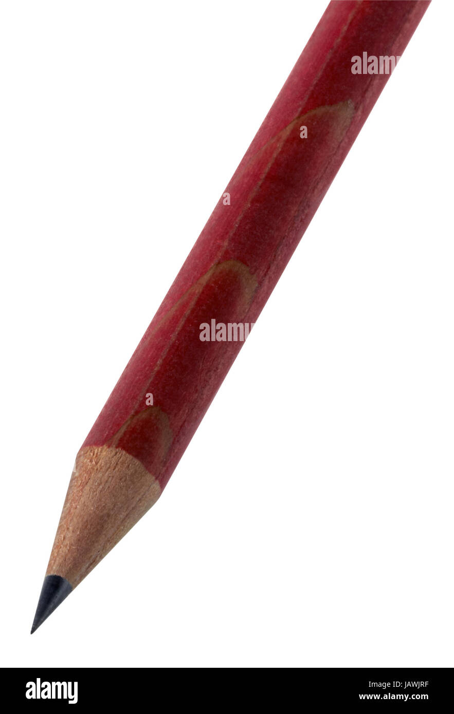 graphite pencil tip in white back Stock Photo