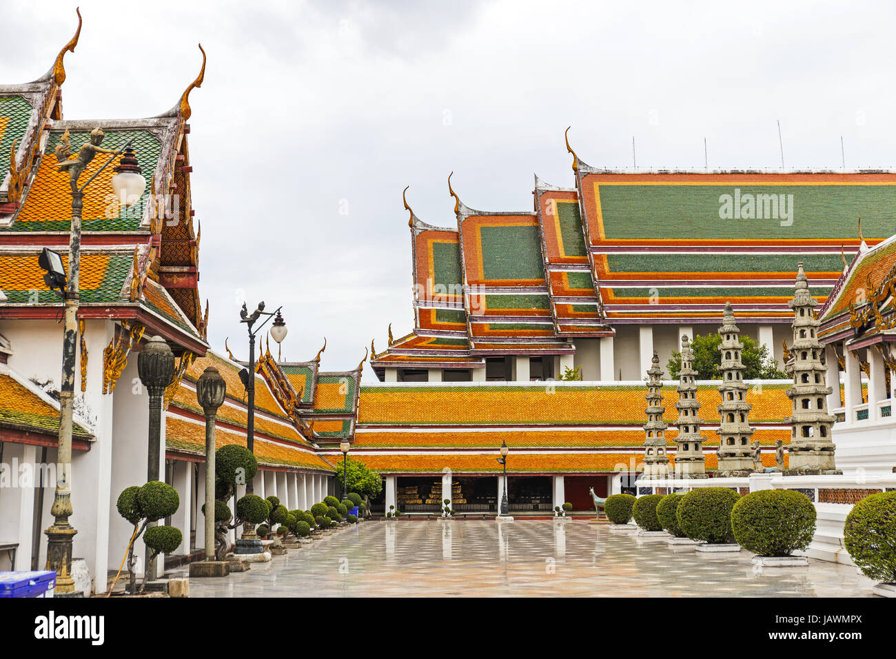 Temple in Bangkok Stock Photo - Alamy