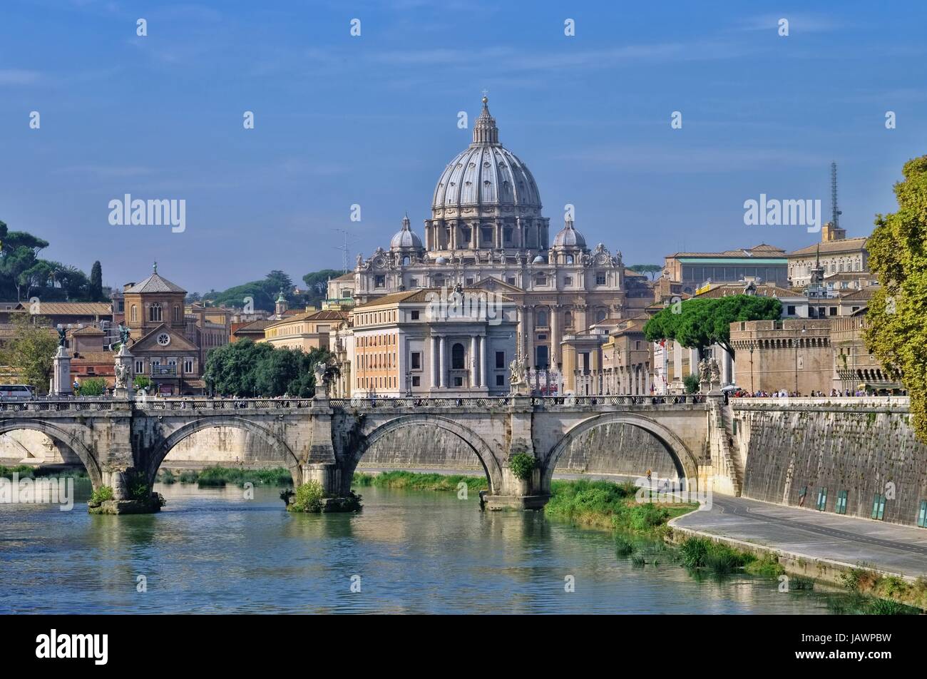 Peter Rome Tower Rom Petersdom - Rome Papal Basilica of Saint Peter 07 Stock Photo - Alamy
