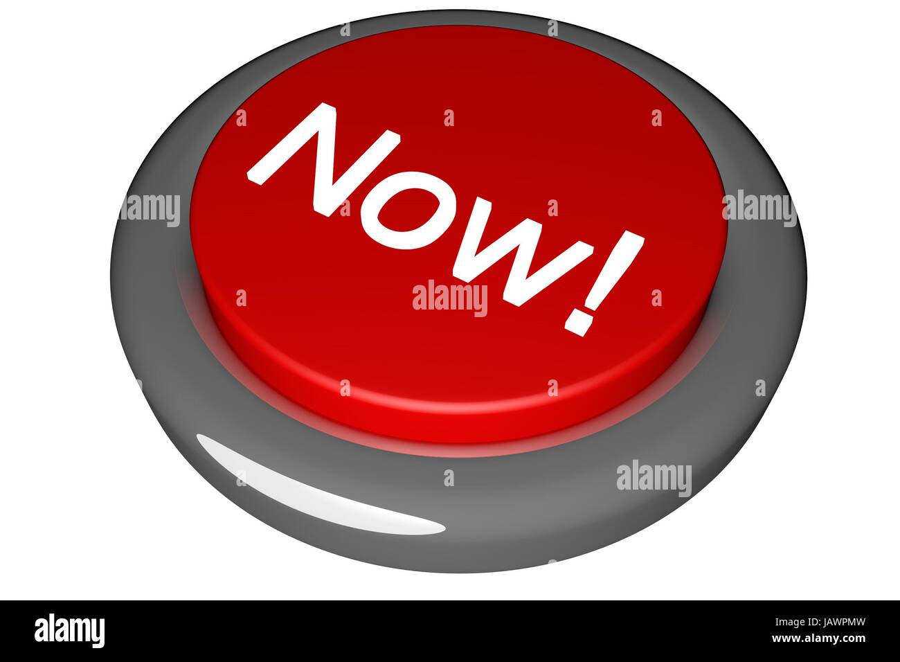 Red button with text 
