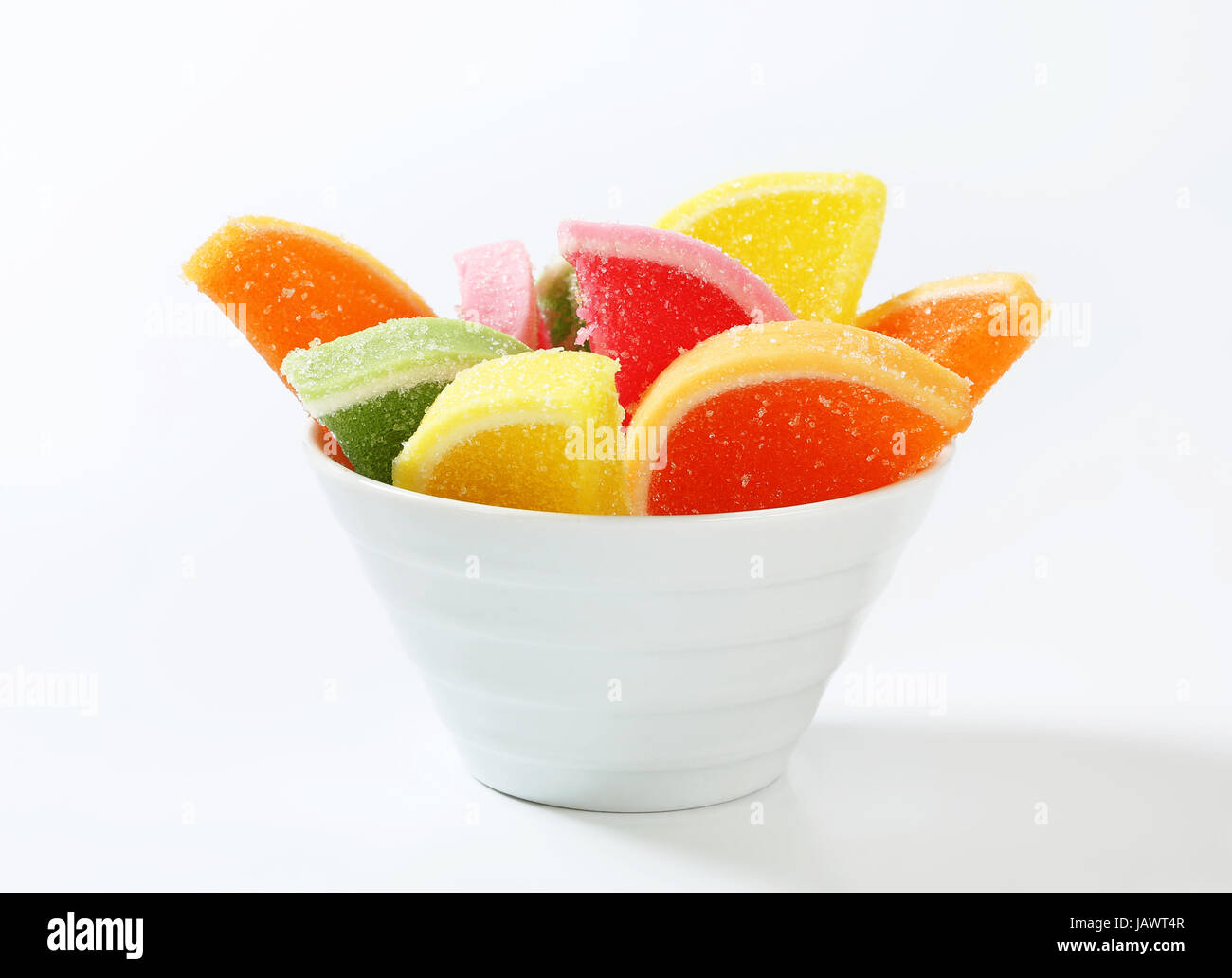 Fruitflavored gelatin candy coated with sugar Stock Photo Alamy