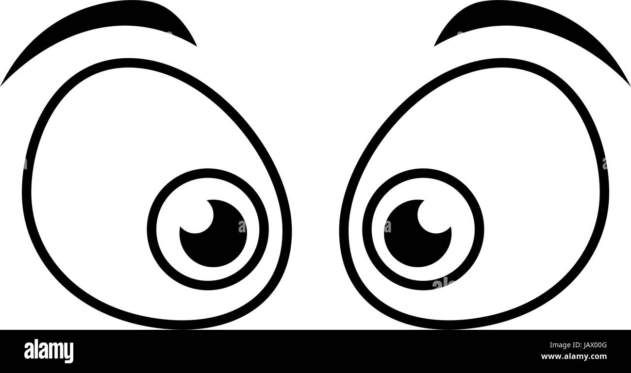 cartoon eyes icon Stock Vector Image & Art - Alamy