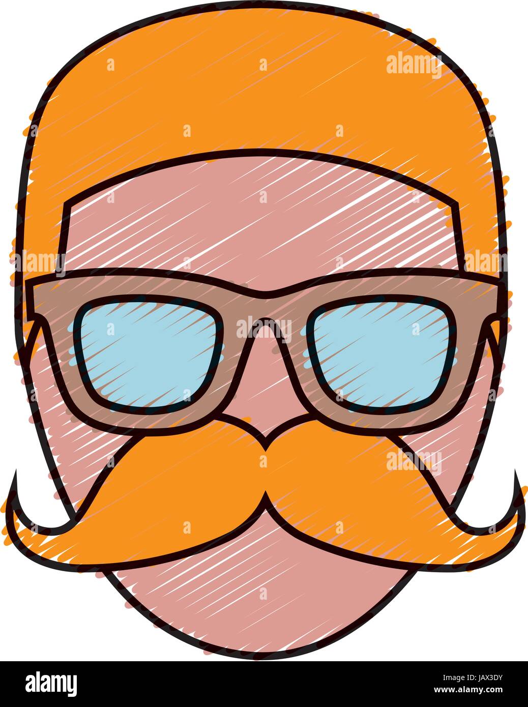 hipster man icon Stock Vector Image & Art - Alamy