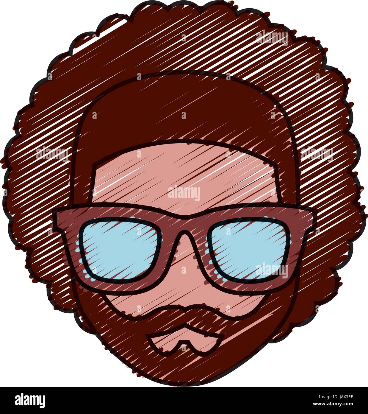 hipster man icon Stock Vector Image & Art - Alamy