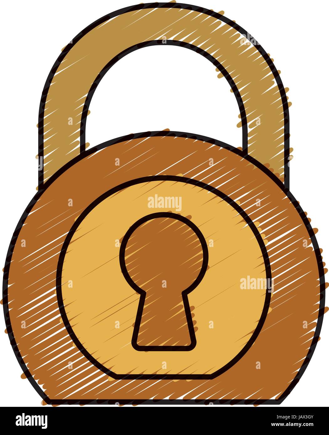 security padlock icon Stock Vector Image & Art - Alamy