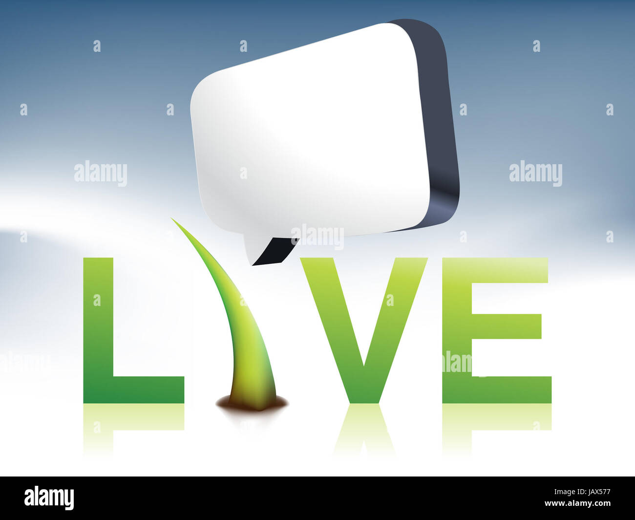 Live logo hi-res stock photography and images - Alamy