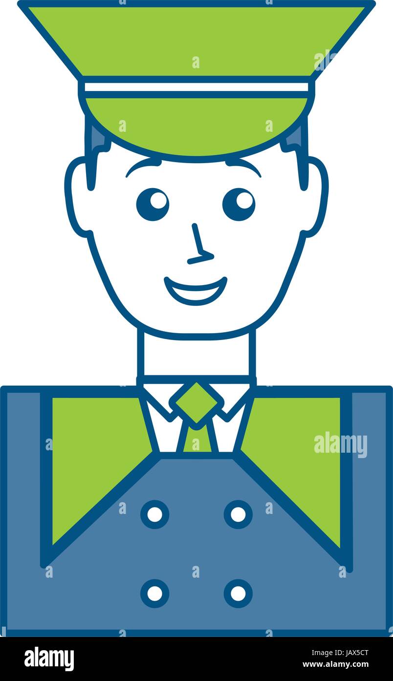 bellboy man icon Stock Vector Image & Art - Alamy