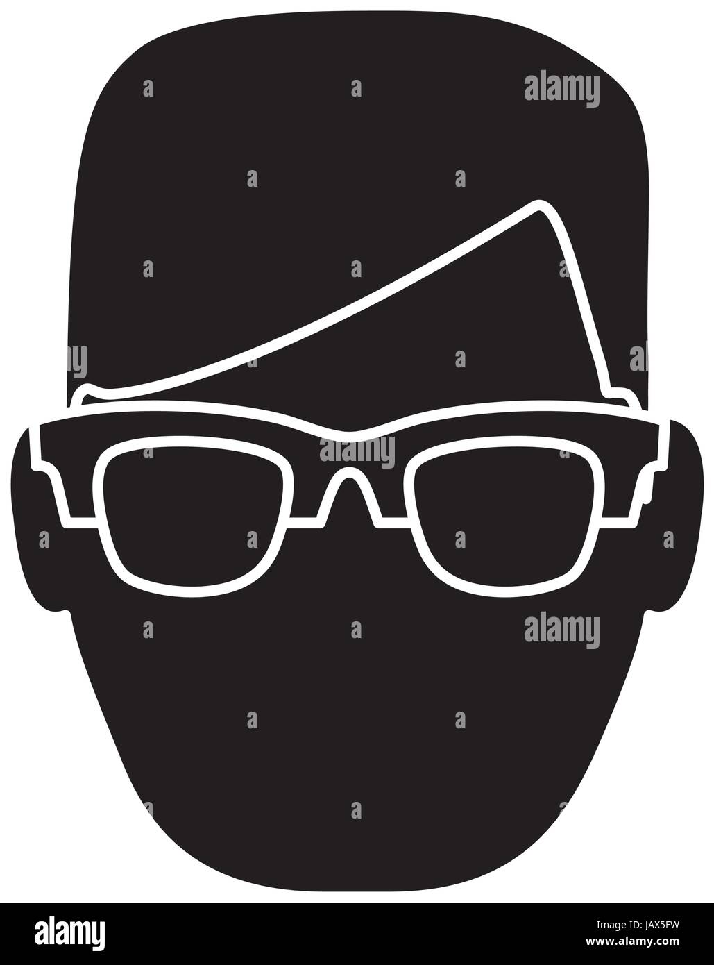 hipster man icon Stock Vector Image & Art - Alamy