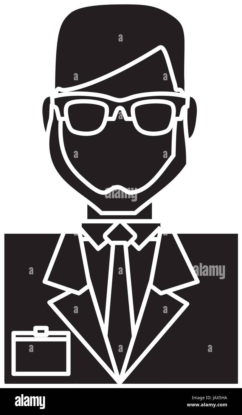 hotel receptionist man icon Stock Vector Image & Art - Alamy