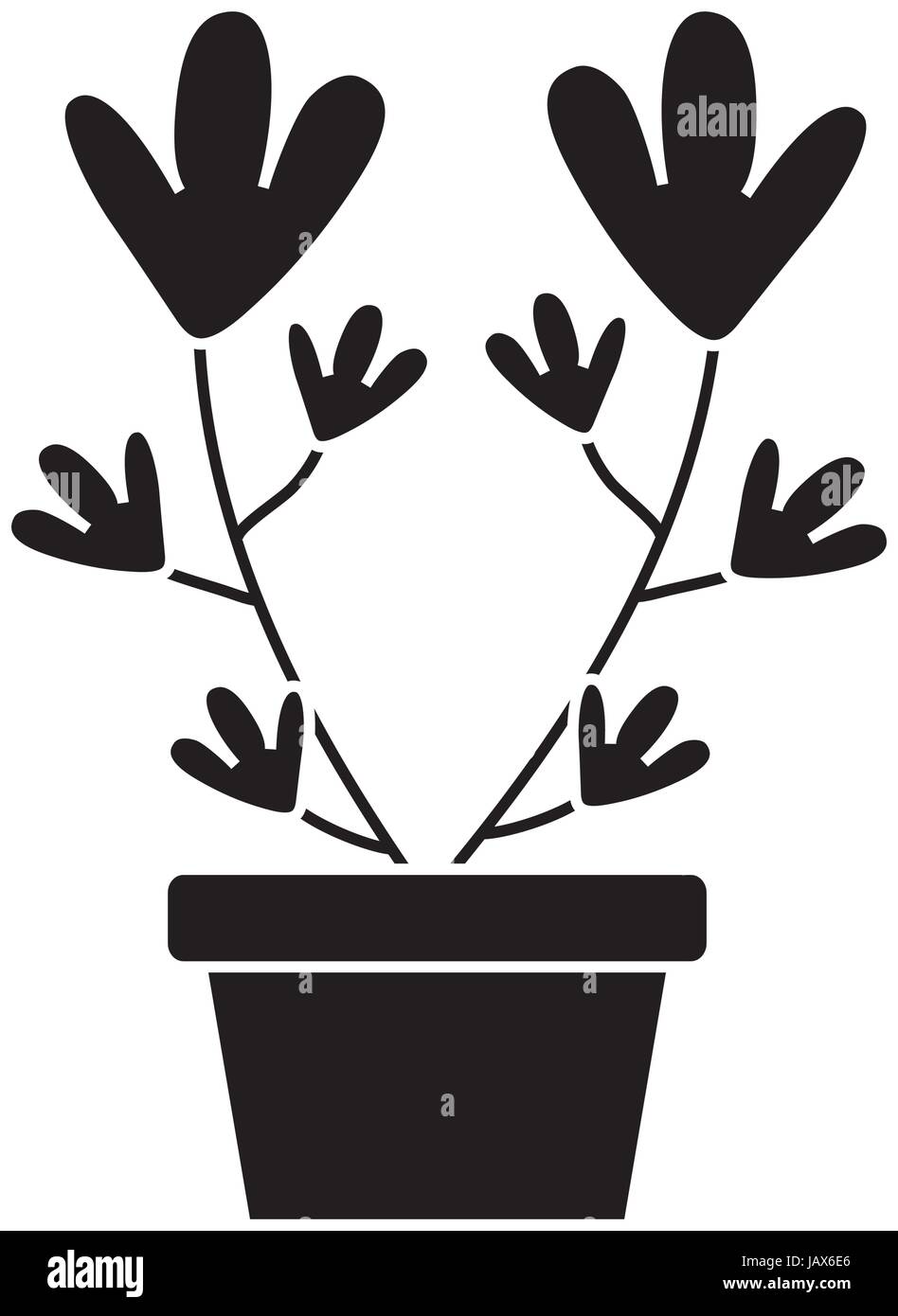 flower in a pot icon Stock Vector Image & Art - Alamy