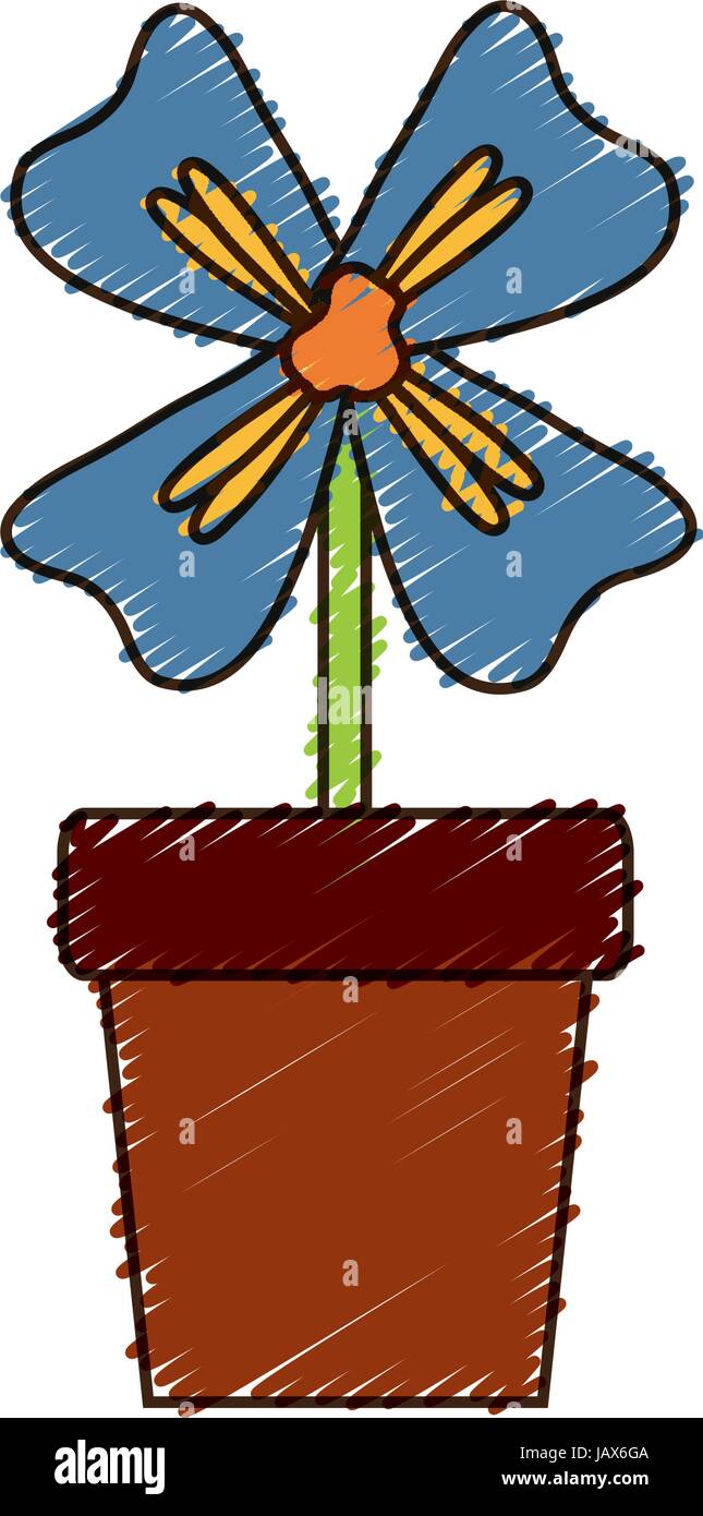 flower in a pot icon Stock Vector Image & Art - Alamy